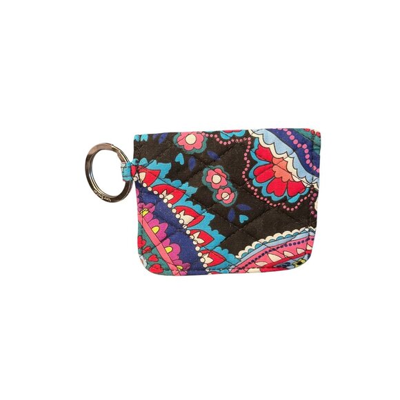 Vera Bradley Campus Double ID Badge Wallet Card Case Paisley Print 4.25"x3.5" - Picture 2 of 4